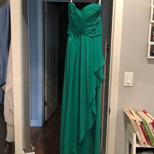 Green Bridesmaids Dress (David’s Bridal) Worn Once